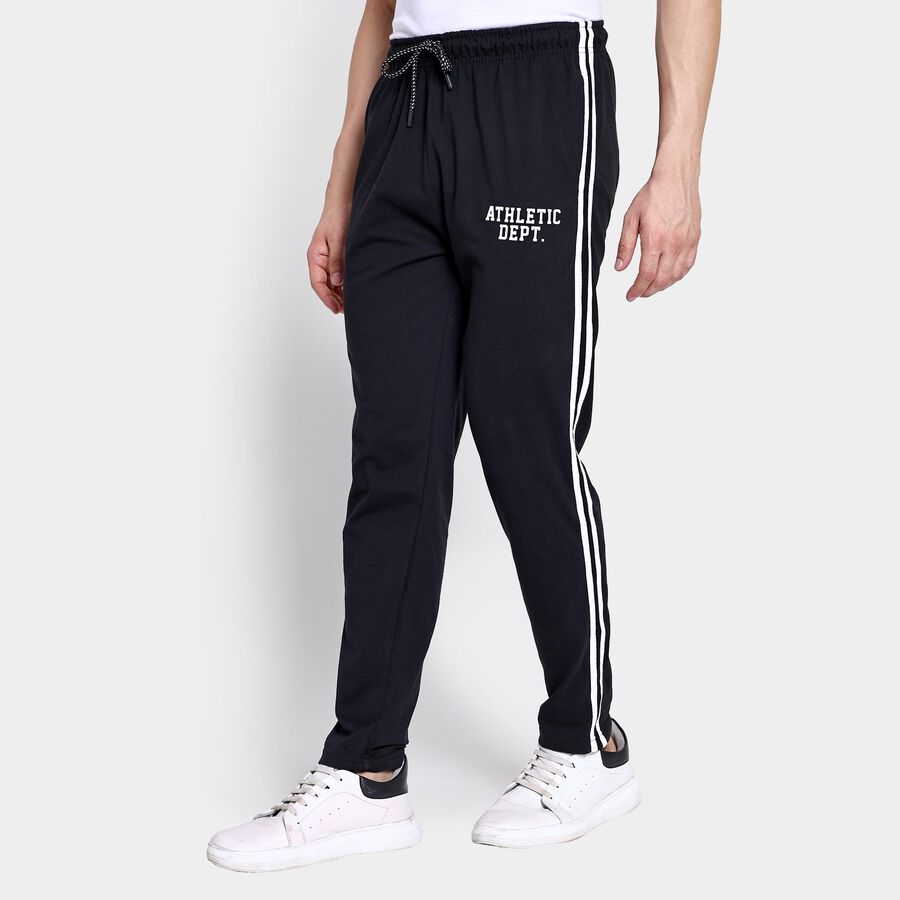 Men's Track Pants , काला, large image number null